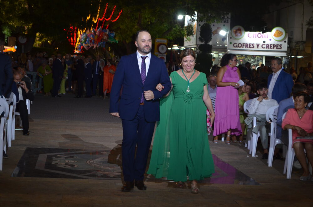 Laura Nieto Casas, concejala de festejos de Quintanar y Rafa Martinez-Campos