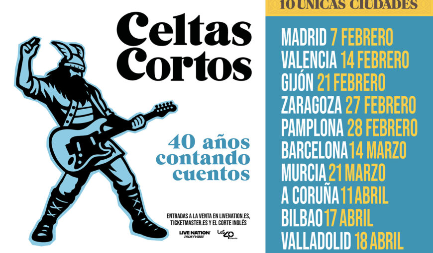 Celtas Cortos. Gira "40 años contando cuentos"